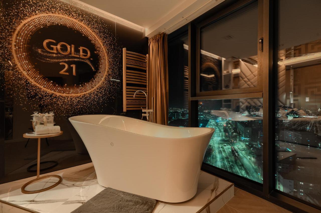 Hanza Tower Gold Štetín Exteriér fotografie