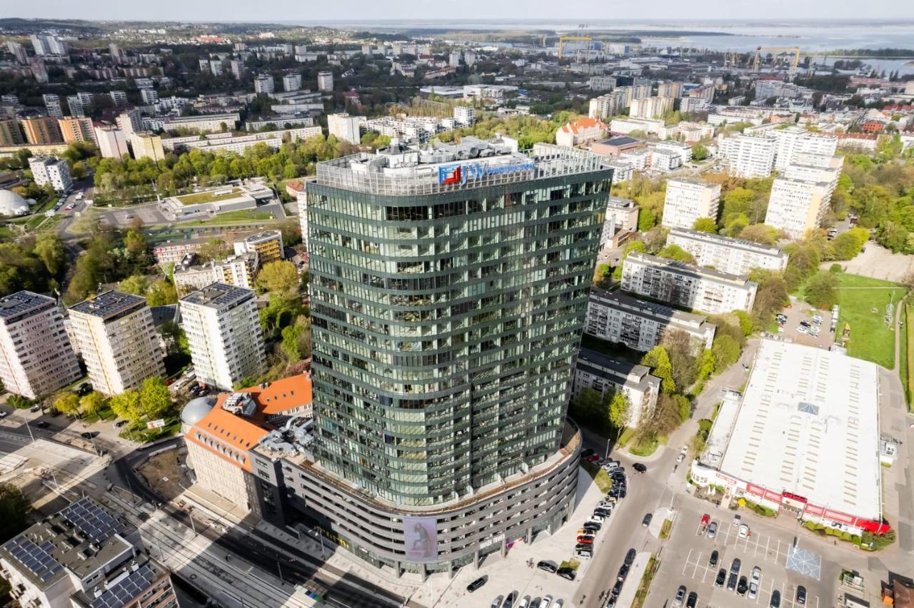 Hanza Tower Gold Štetín Exteriér fotografie